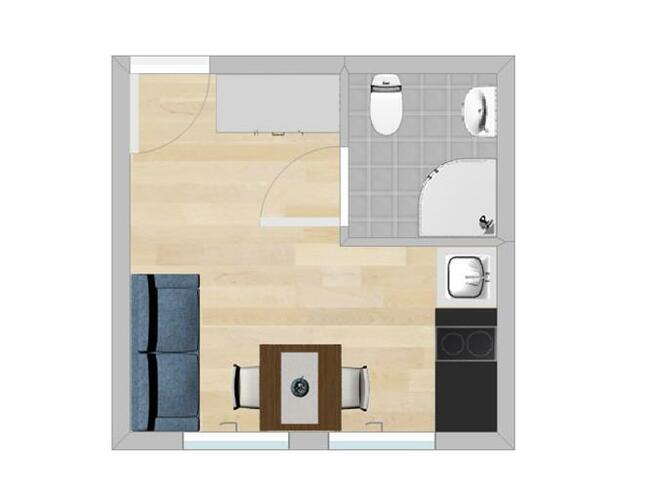 Piwna 12, Bałuty, kawalerka blisko Manufaktury