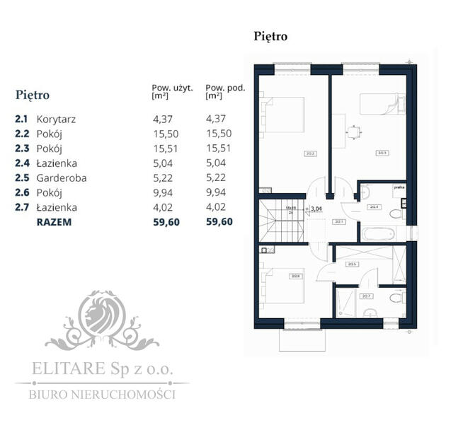 Dom w zab. bliźniaczej o pow. uż.105,27+ 16,1m2garaż, działka 383m2/Iwiny
