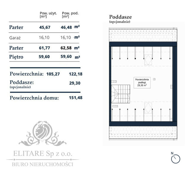Dom w zab. bliźniaczej o pow. uż.105,27+ 16,1m2garaż, działka 383m2/Iwiny