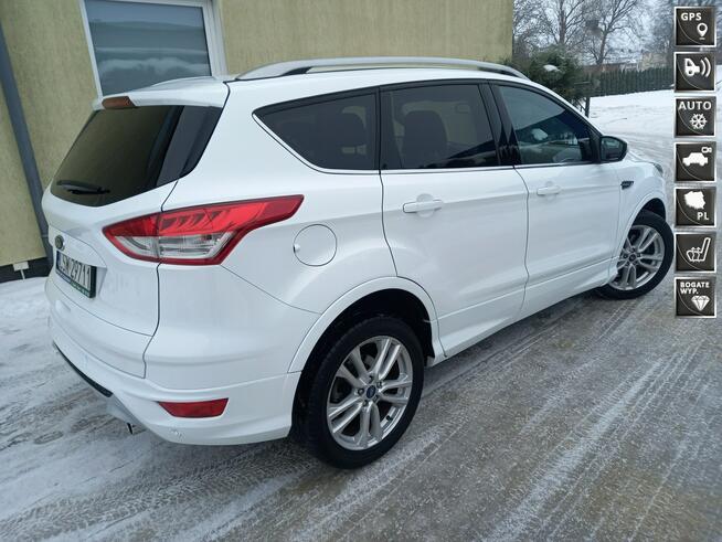Ford Kuga 2.0Tdci 140KM Manual Titanium Skóry Grzane Fotele Navi Kamera Zadbana