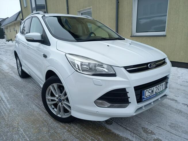 Ford Kuga 2.0Tdci 140KM Manual Titanium Skóry Grzane Fotele Navi Kamera Zadbana