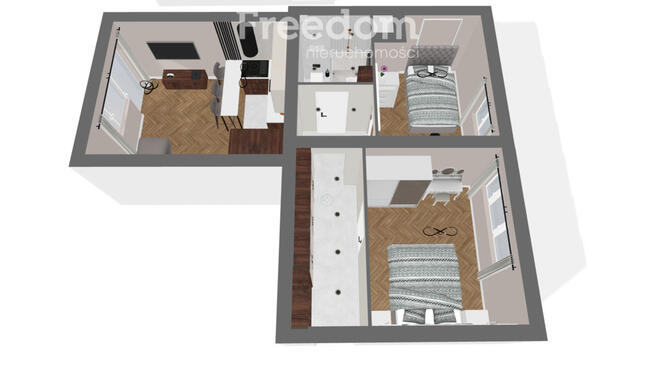 Nowoczesne mieszkanie po remoncie ul. PCK