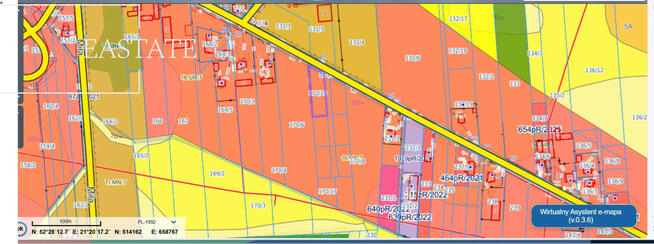 Działka inwestycyjna Trojany gm. Dąbrówka, Trojany