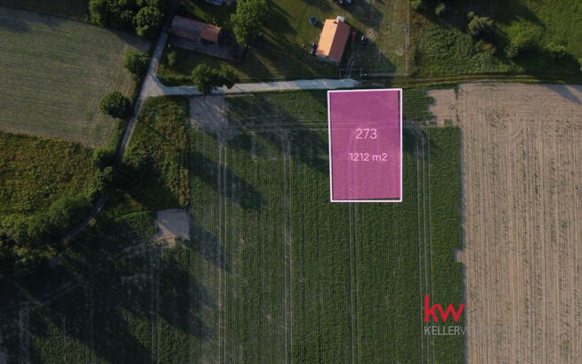 Działka inwestycyjna Sątok gm. Bierutów,