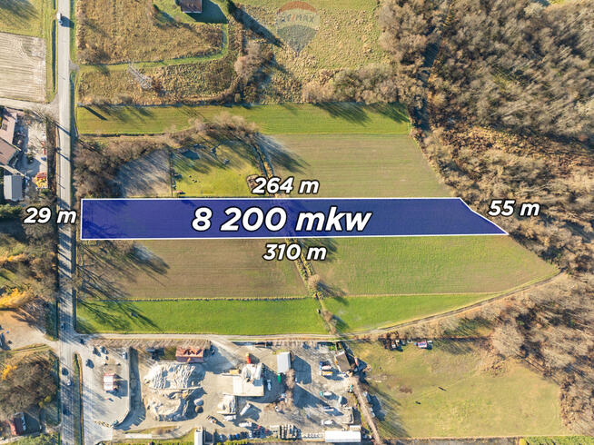 KRZYWACZKA - działka pod usługi przy BDI i S51