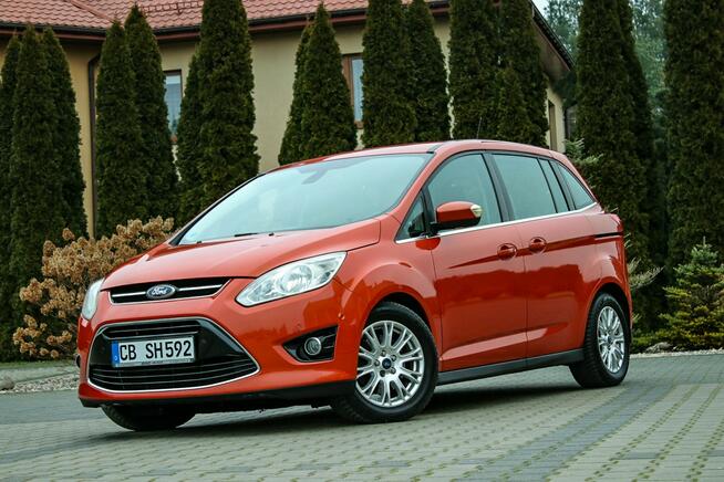 Ford Grand C-MAX 140KM Skóry Park Assist Tempomat Podgrzewane Fotele Parktronik