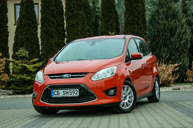 Ford Grand C-MAX 140KM Skóry Park Assist Tempomat Podgrzewane Fotele Parktronik