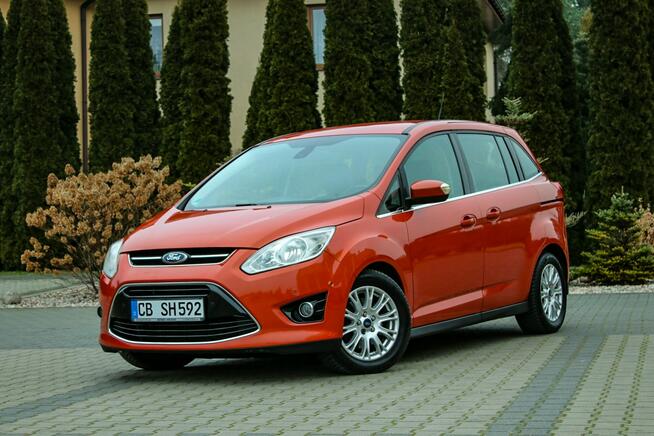 Ford Grand C-MAX 140KM Skóry Park Assist Tempomat Podgrzewane Fotele Parktronik