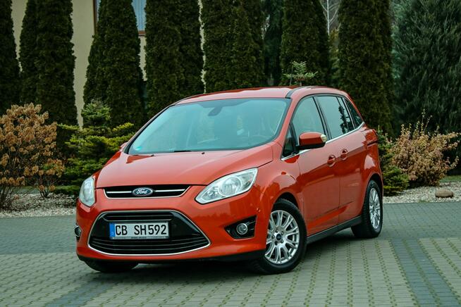 Ford Grand C-MAX 140KM Skóry Park Assist Tempomat Podgrzewane Fotele Parktronik