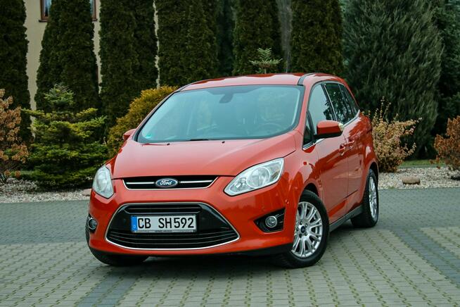 Ford Grand C-MAX 140KM Skóry Park Assist Tempomat Podgrzewane Fotele Parktronik