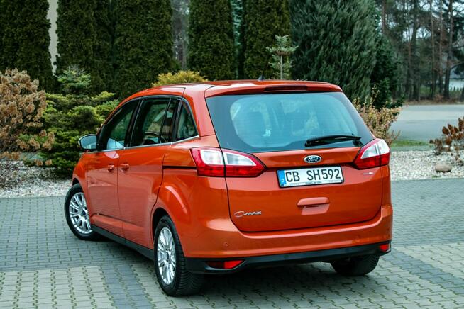 Ford Grand C-MAX 140KM Skóry Park Assist Tempomat Podgrzewane Fotele Parktronik
