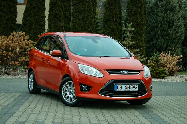 Ford Grand C-MAX 140KM Skóry Park Assist Tempomat Podgrzewane Fotele Parktronik
