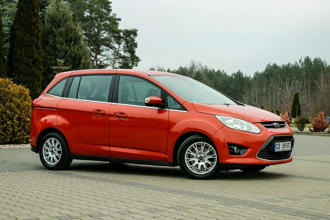 Ford Grand C-MAX 140KM Skóry Park Assist Tempomat Podgrzewane Fotele Parktronik