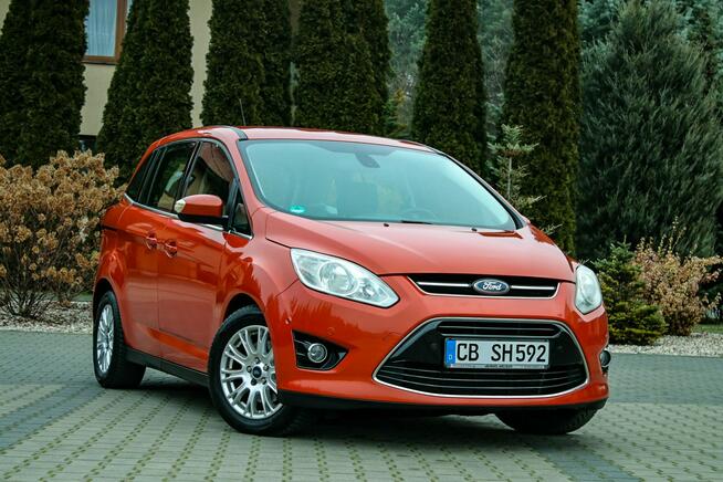 Ford Grand C-MAX 140KM Skóry Park Assist Tempomat Podgrzewane Fotele Parktronik