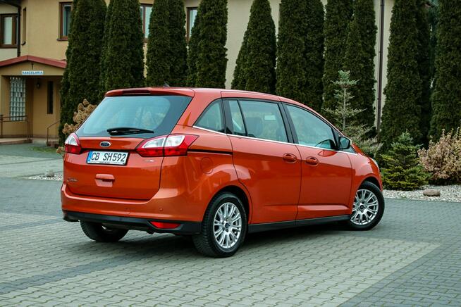 Ford Grand C-MAX 140KM Skóry Park Assist Tempomat Podgrzewane Fotele Parktronik