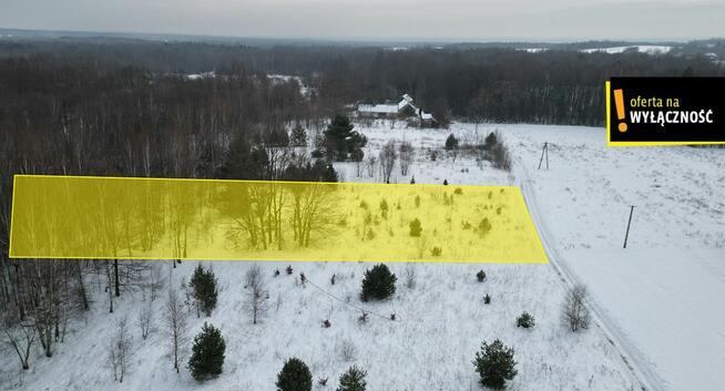 Działka budowlana Ociesęki gm. Raków,