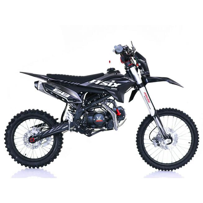 ASIX Inny Cross Asix XB-68 125 Transport Raty Fvat Manual LED Koła 19/16 E-Start