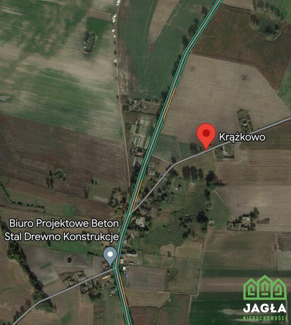 Działka budowlana Krążkowo gm. Złotniki Kujawskie