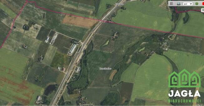 Działka inwestycyjna Trzeciewiec gm. Dobrcz