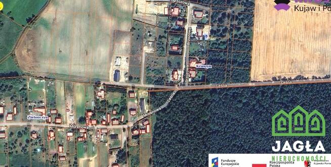 Działka Kruszyn gm. Sicienko