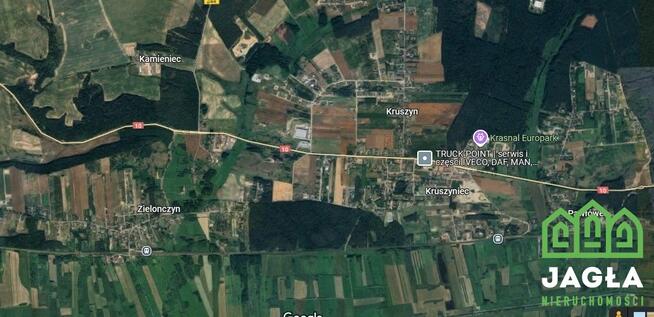 Działka Kruszyn gm. Sicienko