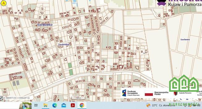 Działka Łochowo gm. Białe Błota