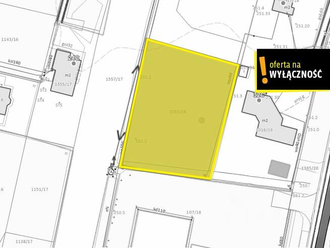 Działka budowlana Żory, Harcerzy Buchalików