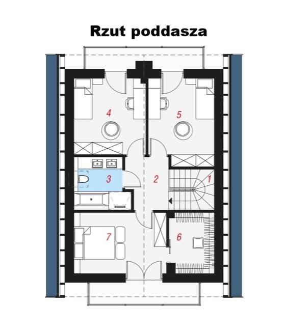 nowoczesny dom w projekcie Sasanki 3 (E) OZE