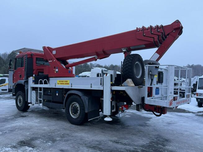 Wysokość Podnoszenia 35m 29m w bok (RUTHMANN PALFINGER MERCEDES) P7