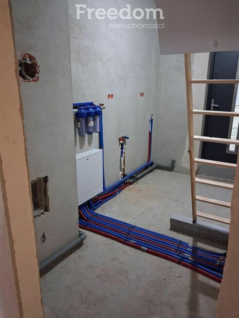 Parterowy dom w budowie z cegły Biele k. Sompolna