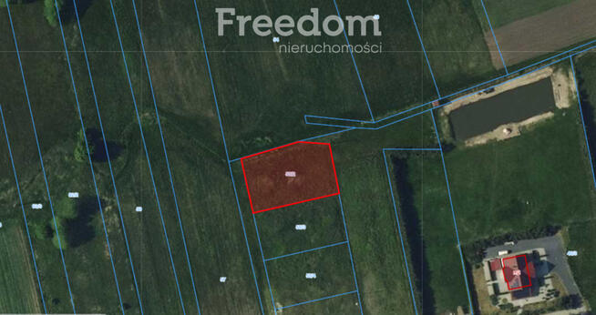 Działka budowlana 1175 m² blisko lasu. Murów