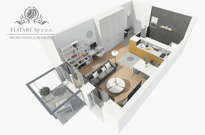 Apartament 31,13m2 ,1 pok. w stanie deweloperskim/Stare Miasto