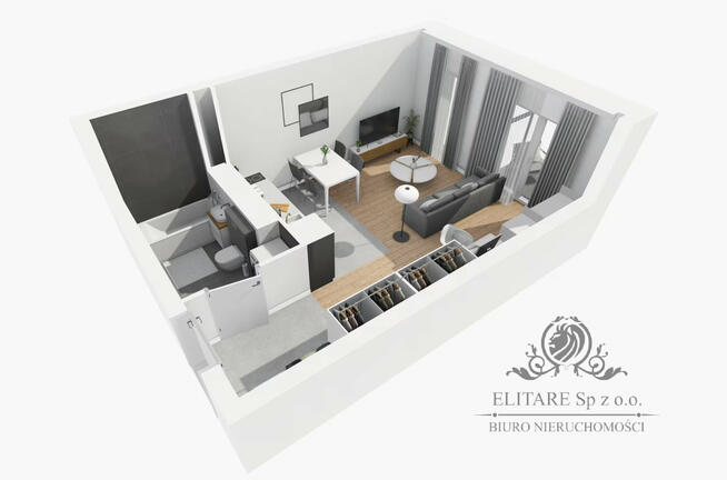 Apartament 31,13m2 ,1 pok. w stanie deweloperskim/Stare Miasto