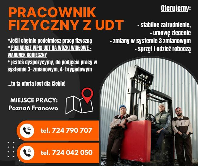 Poszukujemy osób chętnych do pracy na stanowisko: