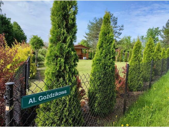 Działka z domkiem ROD Narcyz w Kielcach.