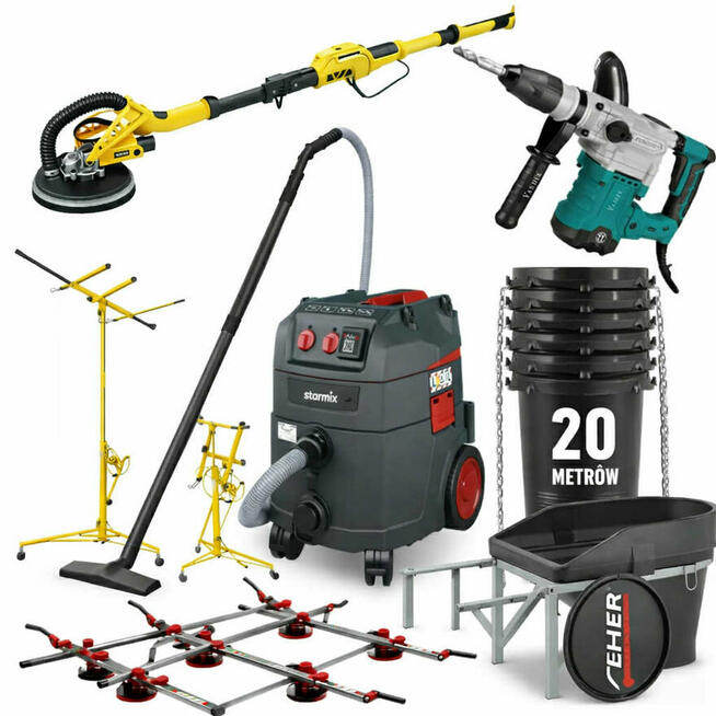 Wynajem/Wypożyczalnia Narzędzi Zsyp-Nosidło-Żyrafa-Młoty-Wie