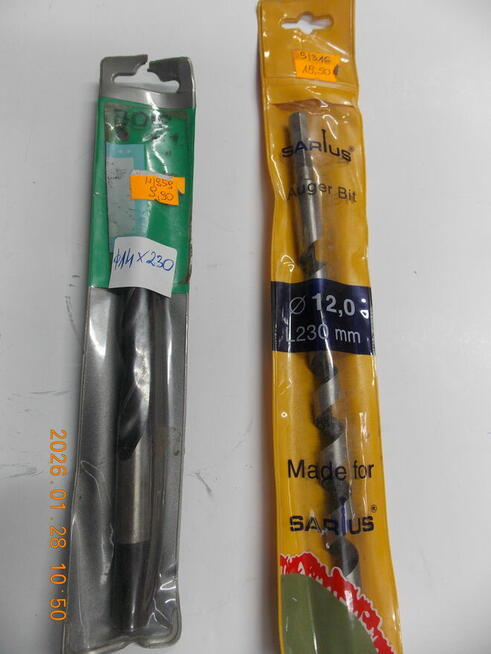 WIERTŁA DO DREWNA ŚWIDER I ŁOPATKOWE