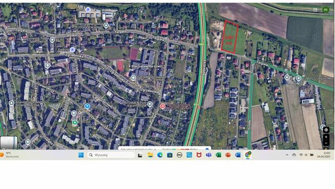 Tychy Cielmice ul Targiela, działka 4387m2