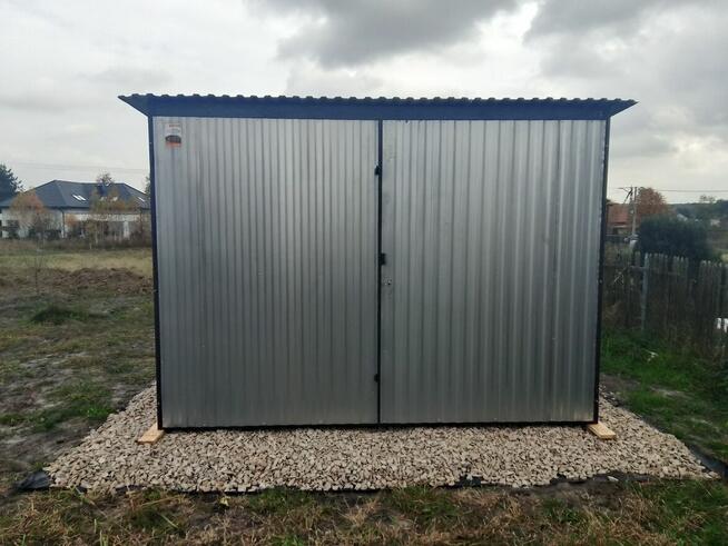 Garaz blaszany 3x5 Na budowe