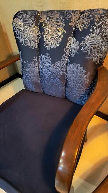 Fotele Art Deco – komplet po pełnej renowacji