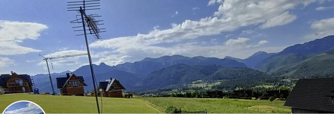 Kościelisko działka budowlana z pozwoleniem na budowę 3 bud