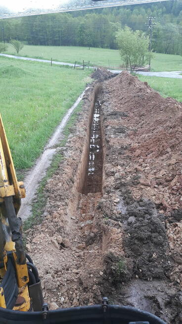 Usługi koparko – ładowarką