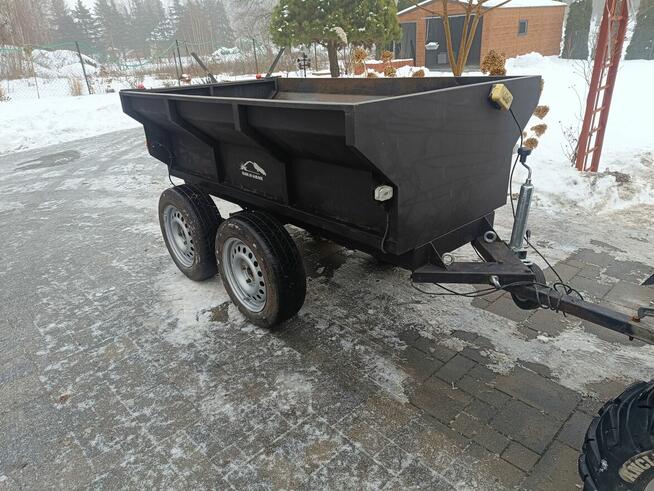 Przyczepa do quada z wywrotrm