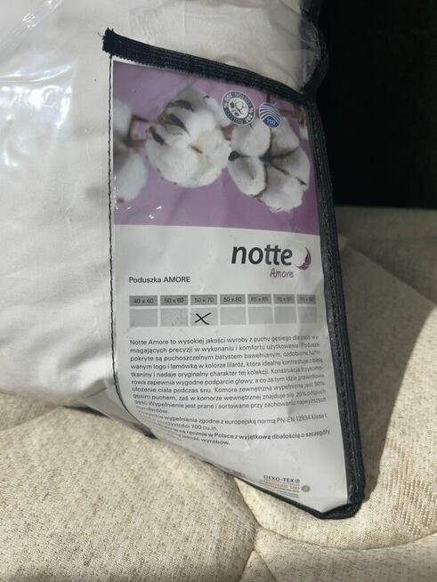 Poduszka z puchu gęsiego Notte Amore