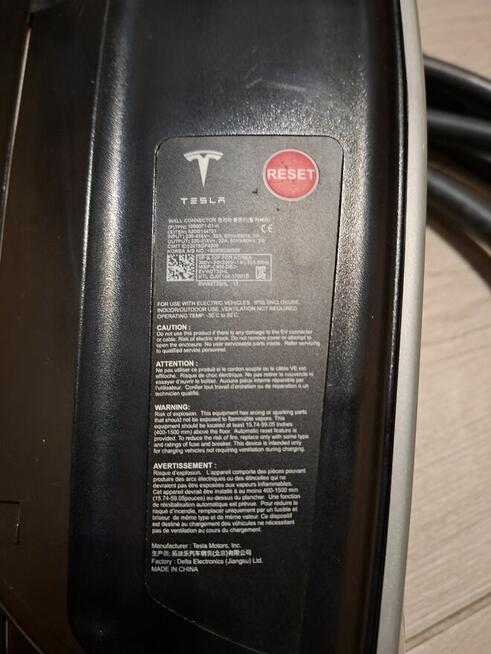 tesla ładowarka do tesli 3 fazowa oryginał stan bdb