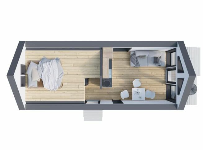 Modular House 38 m² with Terrace