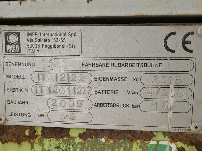 PAKIET - 2 podnośniki nożycowe Iteco IT12122 za 49 200 zł