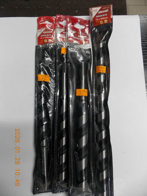 WIERTŁA DO DREWNA ŚWIDER I ŁOPATKOWE