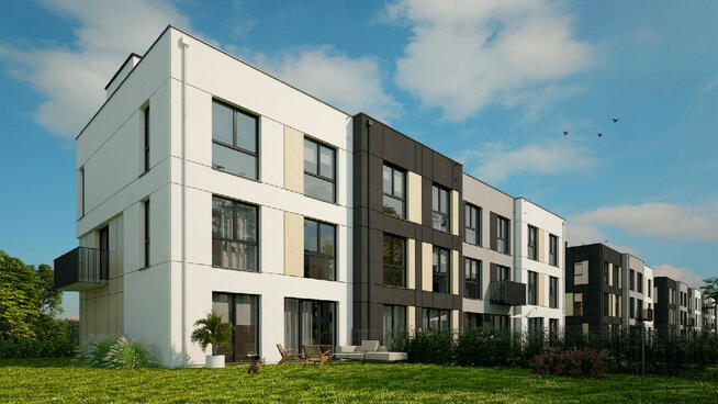 Zamek w zieleni blisko stacji (SKM)