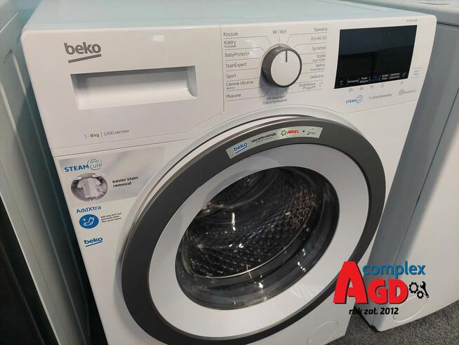 Pralka PAROWA Beko WUE8636AWE Bluetooth A+++ ROK GWARANCJA